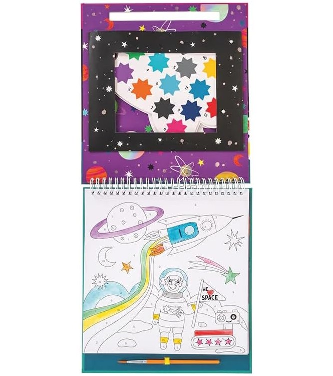 Espacio - Pintar con números