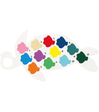 Bajo el mar - Pintar con números