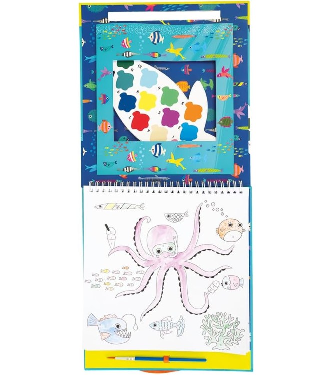 Bajo el mar - Pintar con números