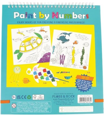 Bajo el mar - Pintar con números