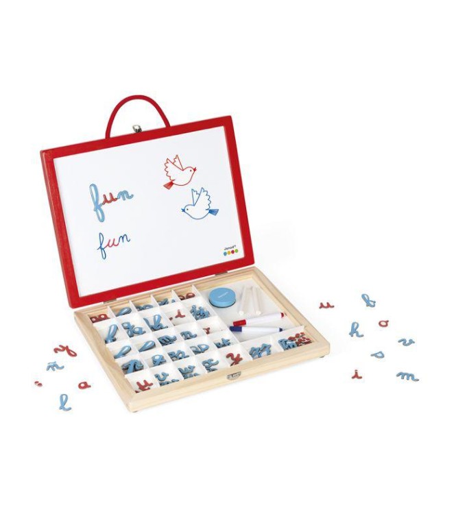 Maletín letras cursivas 4 en 1