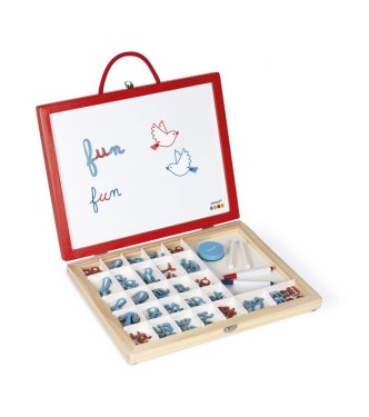 Maletín letras cursivas 4 en 1