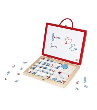 Maletín letras cursivas 4 en 1