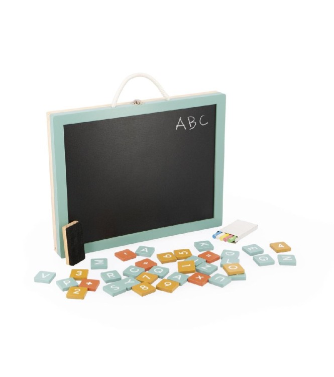 Pizarra letras mayúsculas 4 en 1