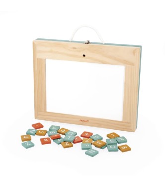 Pizarra letras mayúsculas 4 en 1