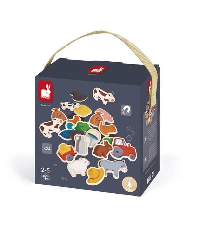 24 imanes de la granja