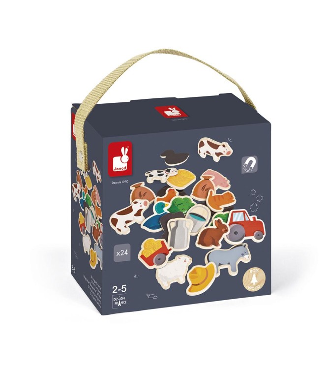 24 imanes de la granja