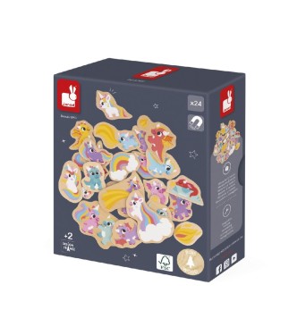 24 imanes de unicornio