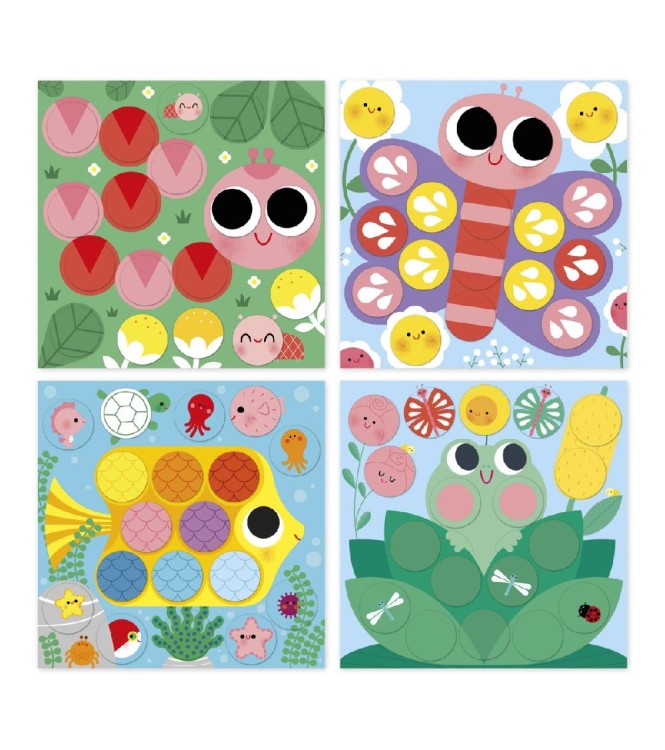 Pegatinas - Alrededor del estanque