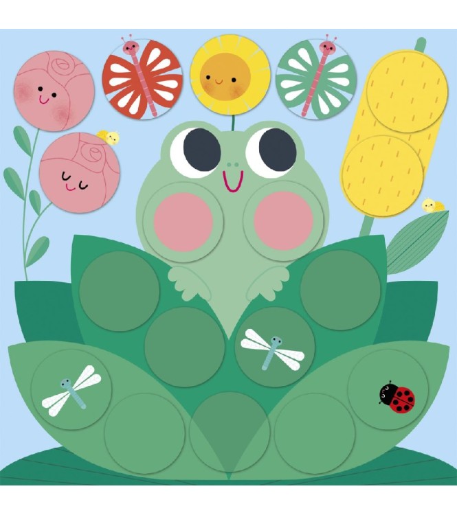 Pegatinas - Alrededor del estanque