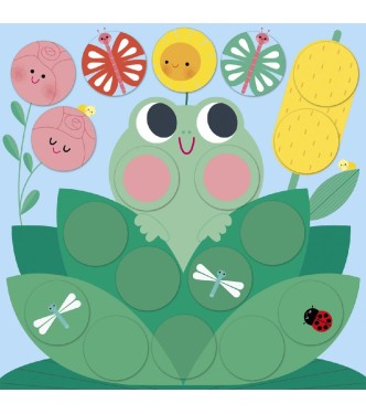 Pegatinas - Alrededor del estanque