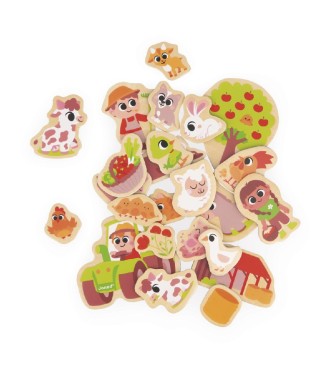 Imanes de la granja - 24 piezas