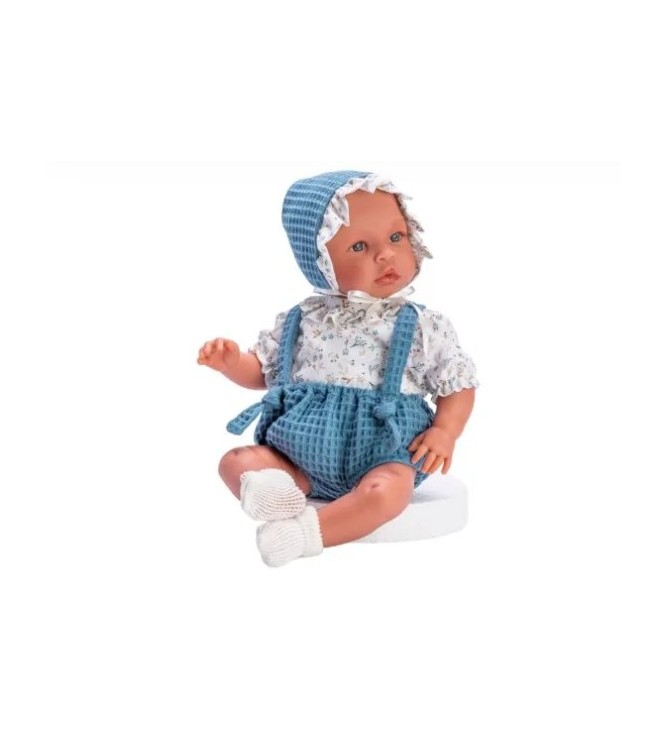 LEO CAMISA FLORES PANTALÓN CON TIRANTES