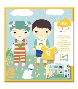 Pegatinas reposicionables La Ropa