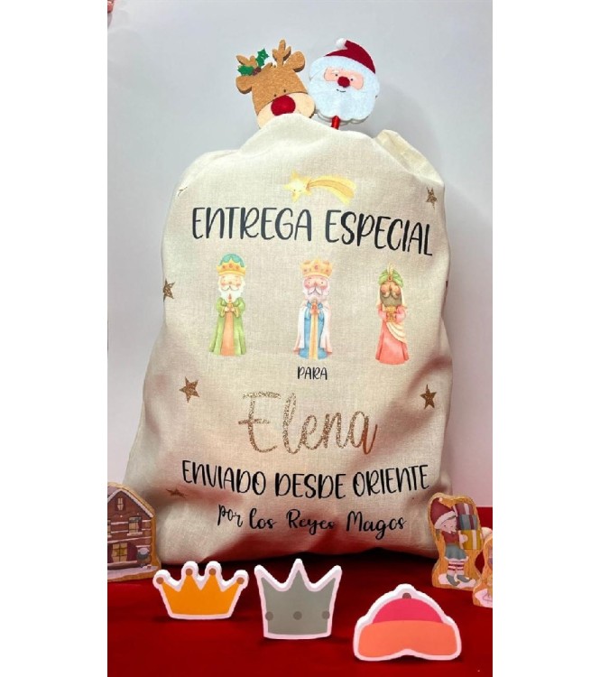 Saco Reyes Magos M Personalizable