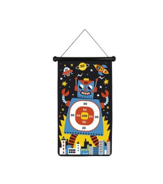 JUEGO DE DARDOS MAGNÉTICOS "ROBOTS"