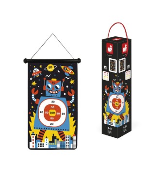 JUEGO DE DARDOS MAGNÉTICOS "ROBOTS"