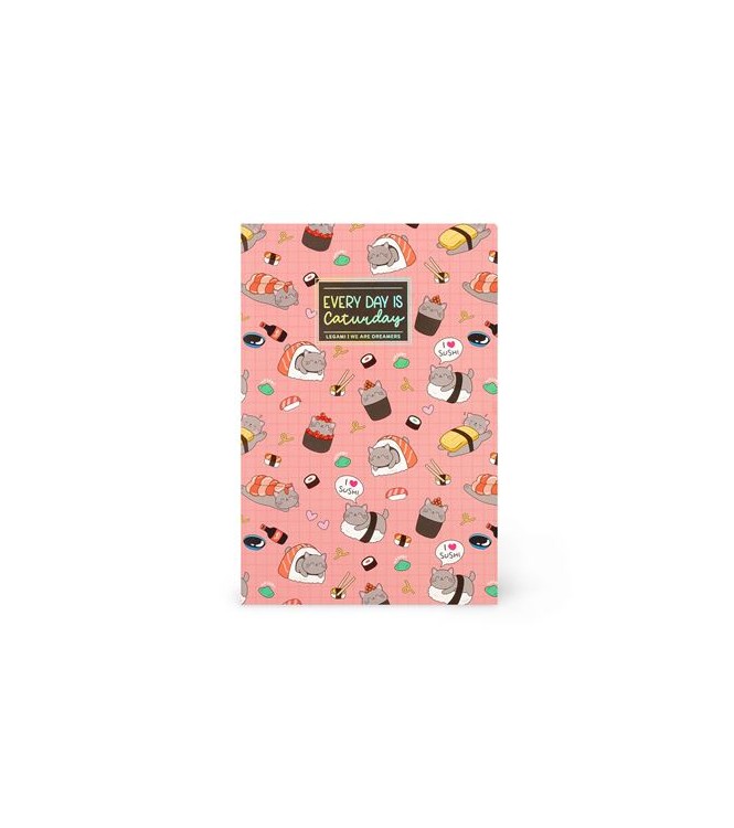 Cuaderno rayado Shusi Cat A5