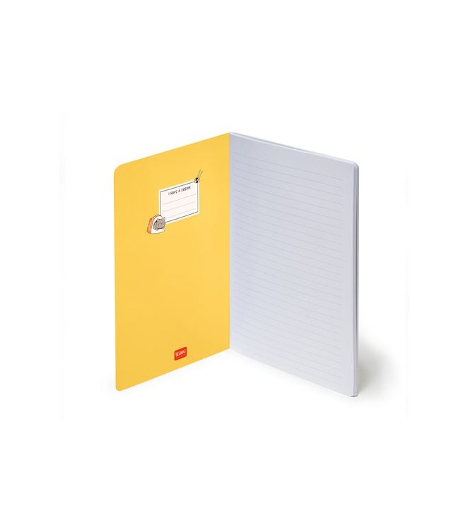 Cuaderno rayado Shusi Cat A5