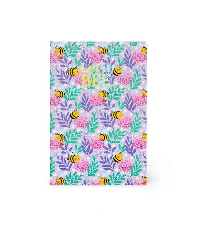 Cuaderno rayado Bee Legami A5