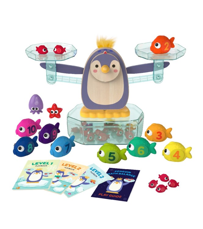Pinguino Balanza matemática