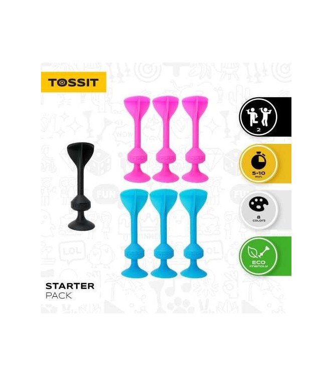 Tossit 7 Dardos Silicona Starter Rosayaz