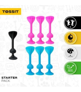 Tossit 7 Dardos Silicona Starter Rosayaz