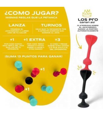 TOSSIT 3 DARDOS SILICONA PEACH