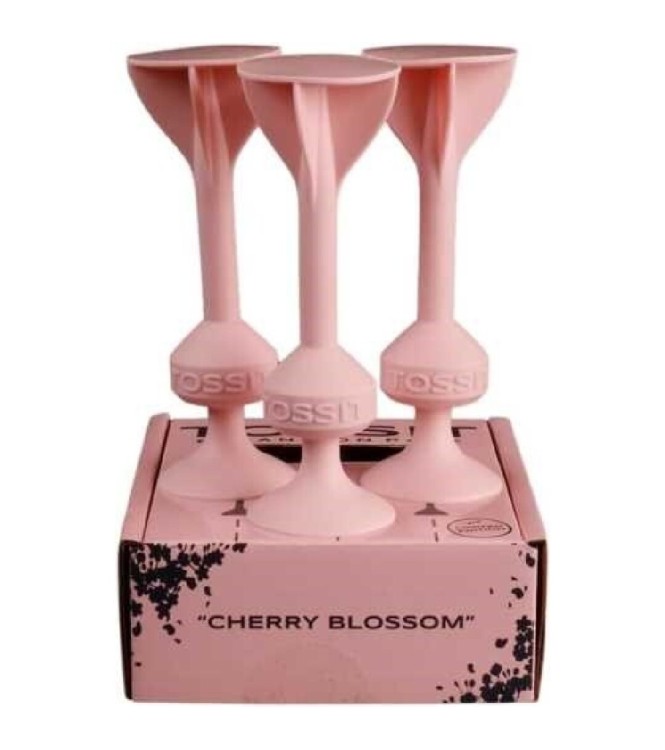TOSSIT 3 DARDOS SILICONA CHERRY BLOSSOM