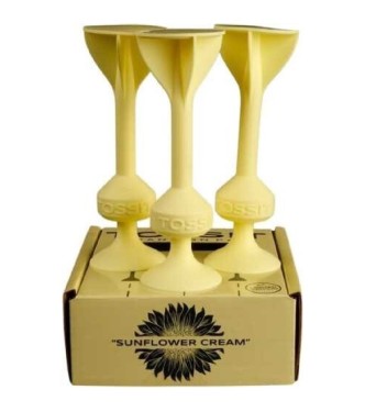 TOSSIT 3 DARDOS SILICONA SUNFLOWER CREAM