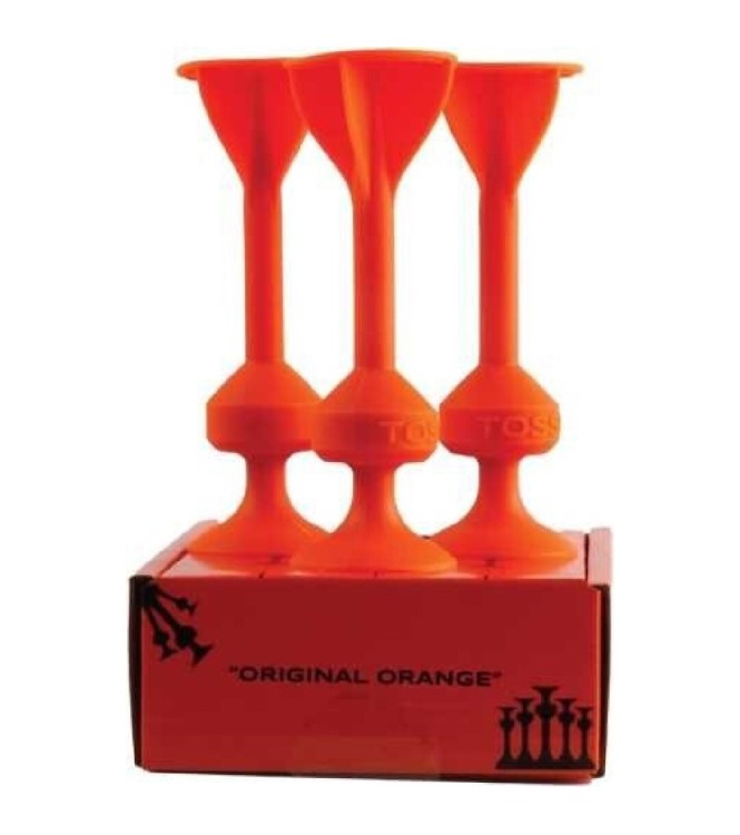 TOSSIT 3 DARDOS SILICONA ORANGE