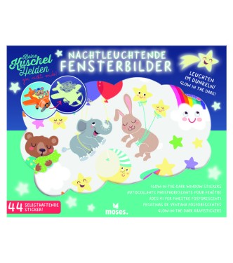 Pegatinas de ventana fosforescentes