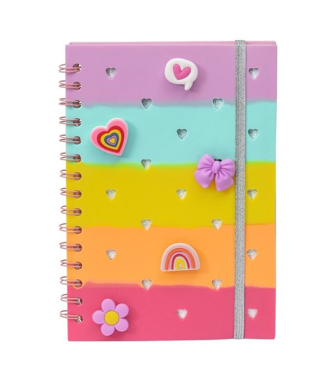 Notebook Charms Arcoíris