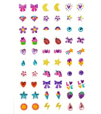 Pendientes adhesivos