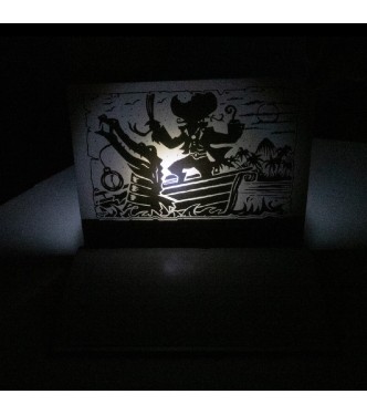 Peter Pan Cuento en la Oscuridad