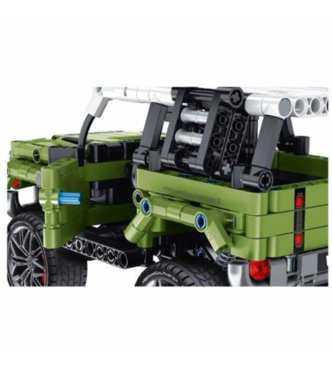 Todoterreno 4x4 verde - 474pzas.