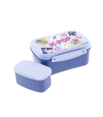 Tupper Hermético azul  K-Pop