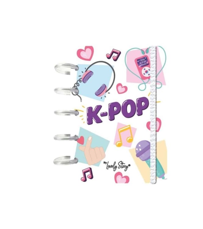 Smart Book A5 k-pop blanco