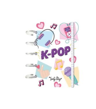 Smart Book A5 k-pop blanco