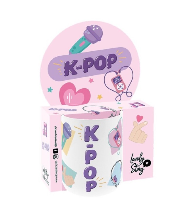 Taza cerámica 330ML K-Pop Stars