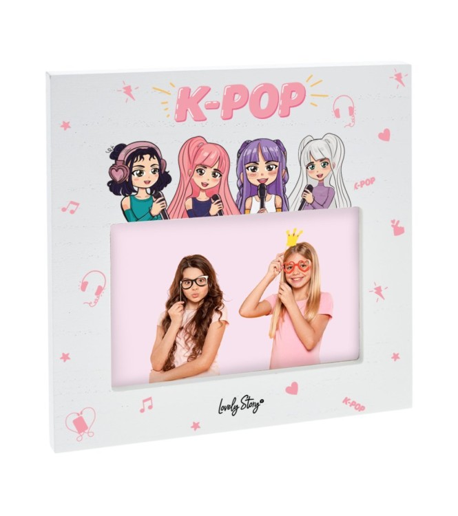 Marco de fotos KPOP Blanco