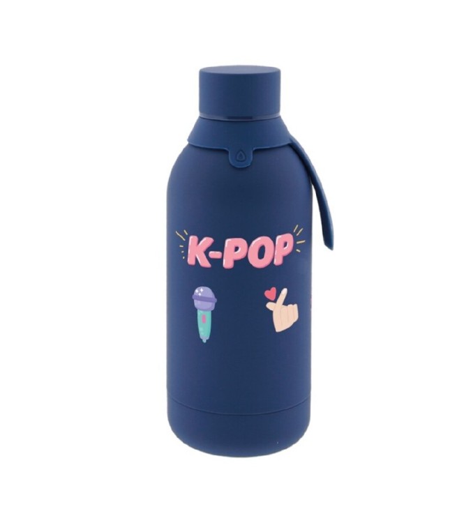 Botella Térmica 500ML - Dark Blue K-Pop