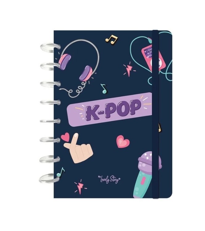 Smart Book A5 k-pop dark