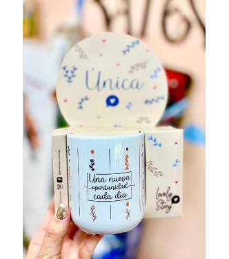 Taza de cerámica "Una nueva opor.."