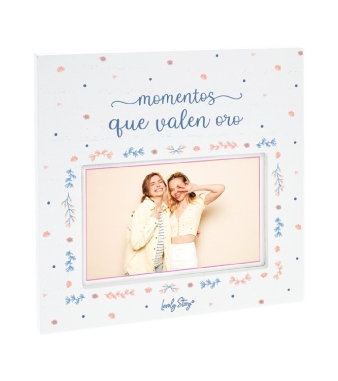 Marco de fotos - Momentos que valen oro