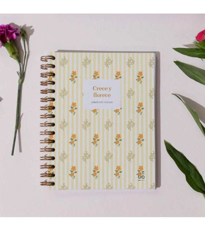 Planificador Semanal "Crece y florece"