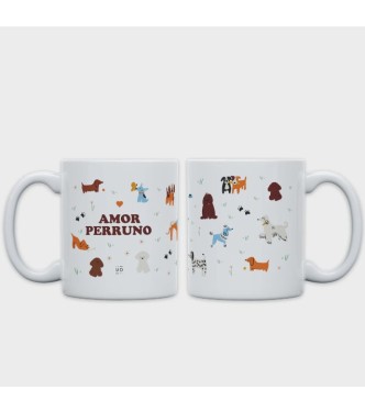 Taza "Amor perruno"