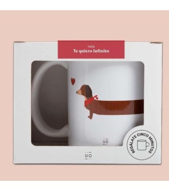 Taza "Te quiero infinito"