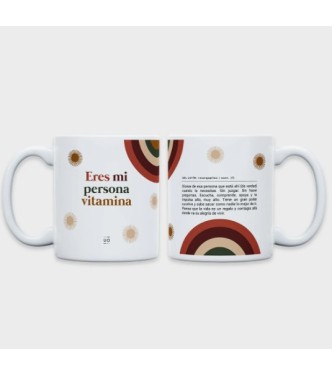Taza "Eres mi persona vitamina"
