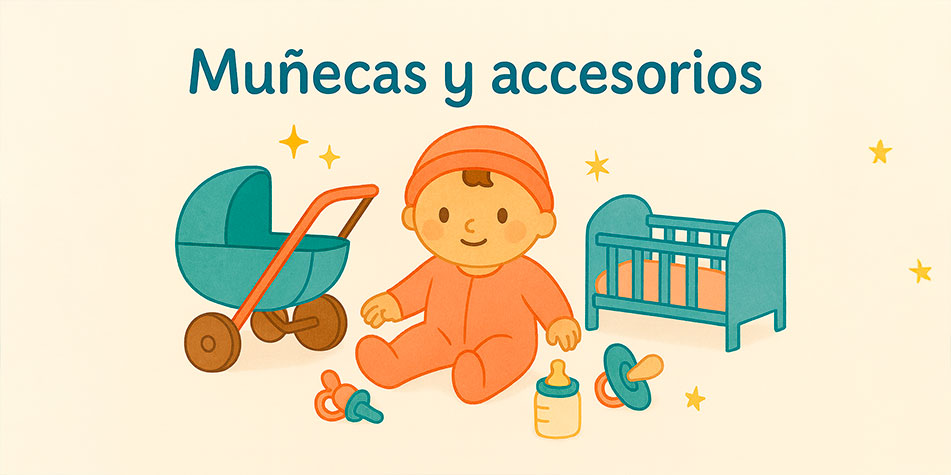 Muñecas y accesorios en papelería 13 ratones martos